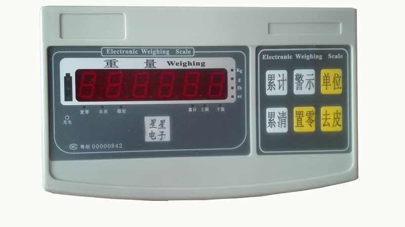 Platform scale instrument