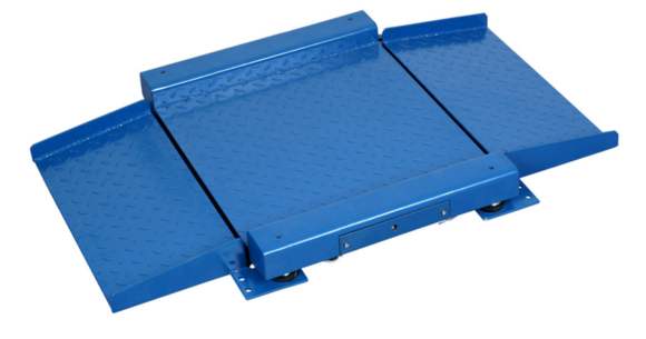 Ultra low flat platform scale